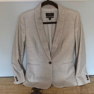 J. Crew Women's Light Beige Blazer